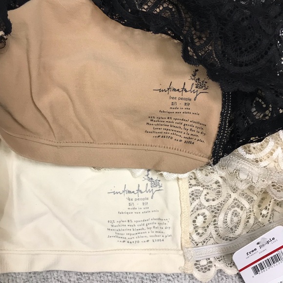Free people lace bralette bundle - Picture 3 of 3